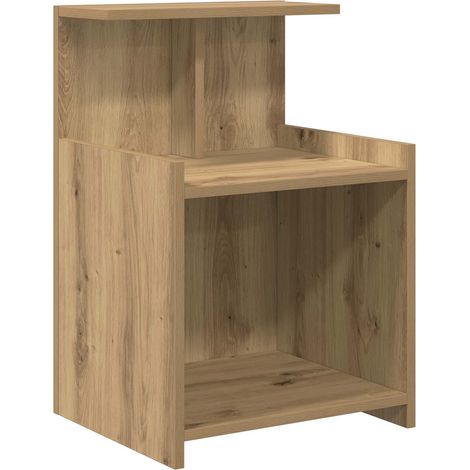 Maison Exclusive - Armadio da Notte Rovere artigianale 40 x 35 x 60 cm