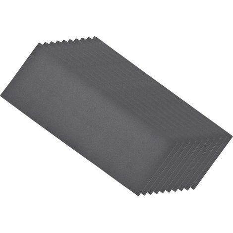 10 Pièces Feuilles de Ponçage Humide et Sec 9 Pouces x 3,6 Pouces (1/5)