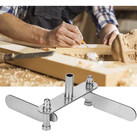 Outil de centrage pour le travail du bois, jauge de marquage, outil de centrage, jauge de marquage (060 mm) (1/5)
