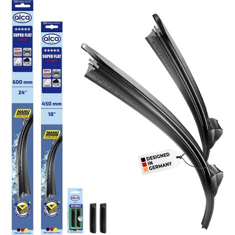 alca® Scheibenwischer passend für CADILLAC LYRIQ (11.2023 - 07.2026) SUPER FLAT Flachbalkenwischer (1/5)