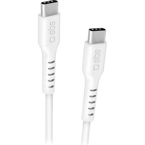 SBS TECABLE15TCC100W USB Kabel 1,5 m USB C Weiß