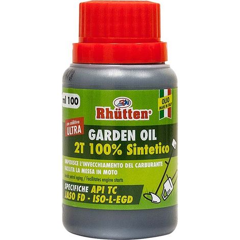 OLIO GARDEN RHUTTEN 2T SINT. ULTRA 100ML