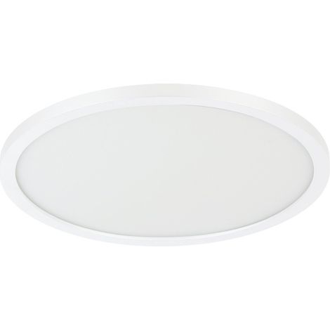 EGLO LED Deckenleuchte Campaspero, dimmbare Deckenlampe mit Fernbedienung, runde Deckenbeleuchtung aus Kunststoff in weiß, Lampe für Wand und Decke, warmweiß- kaltweiß, Ø 30 cm (1/3)
