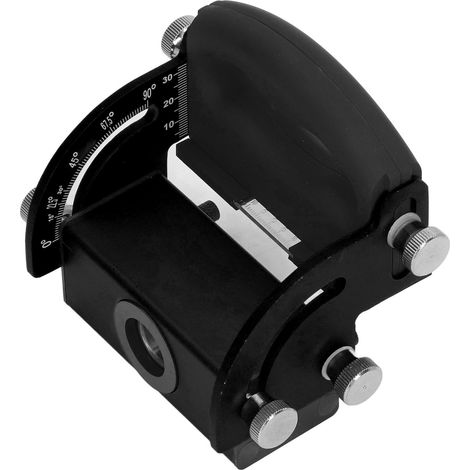 Repère de perçage incliné en aluminium 0‑90°, guide ajustable pour perçage précis, échelle lisible (1/5)