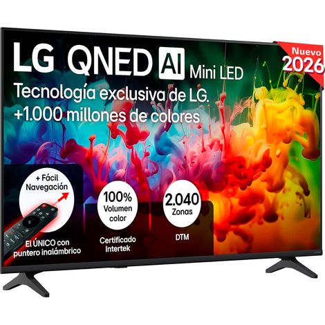 LG QNED MiniLED AI 2026 50QNED70B6C 50" QNED 4K UHD Smart TV 60Hz HDR10 webOS