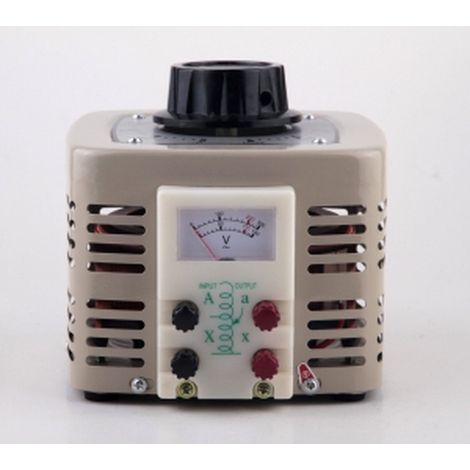 VARIAC- Transformador de salida variable CA 2 Amp 0-250V (TDGC2-0.5KVA) (1/5)