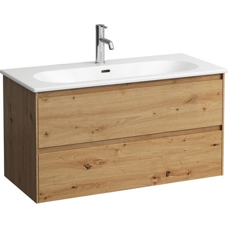 LAUFEN LUA Set LANI Set complet, lavabo 1 trou de robinetterie (1/4)
