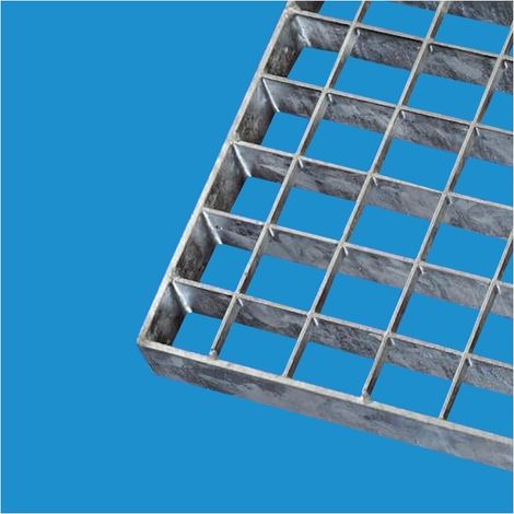 Commentfer – Caillebotis en acier galvanisé maille 30x30 mm – Longueur 1000 mm – Largeur 200 mm – Haute résistance mécanique – Antidérapant pour environnements exigeants
