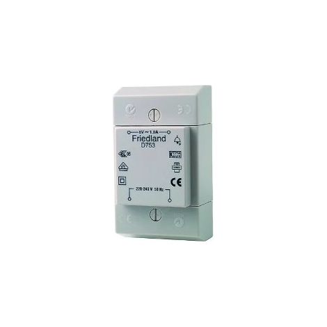 Honeywell D753 Trasformatore di alimentazione per campanello della gamma Fridland - A sbalzo