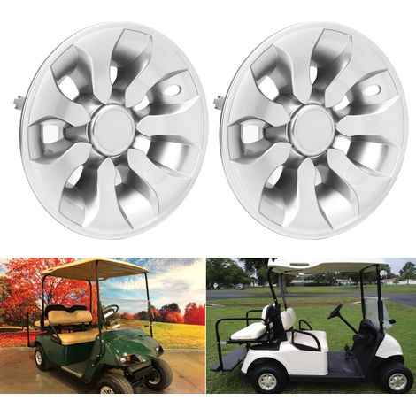 4 universelle 8-Zoll-Radkappen für EZ-GO-, Yamaha- und Club Car-Golfräder (1/5)