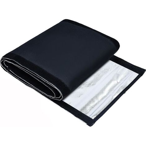Protecteur de couverture d'isolation de tuyau de cuivre de cvc 3 couches extérieur 600D Oxford manchon de ligne ca pour la climatisation centrale (1/5)