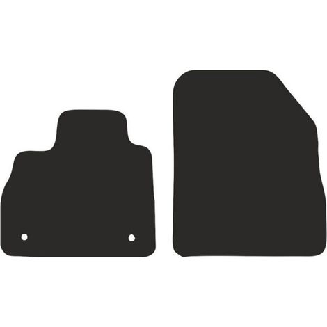 Tapis De Voiture - Pour Renault Espace V Monospace 2015-2022 - Noir - Lot De 4 (1/3)