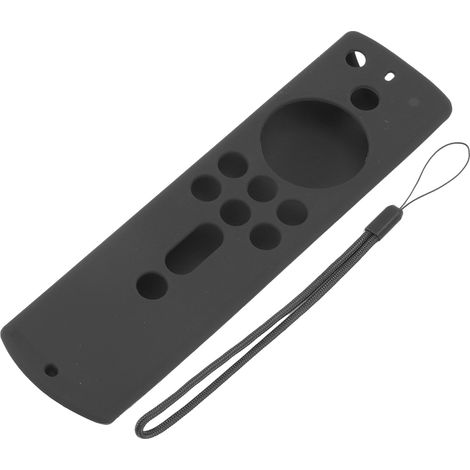 Étui de protection en silicone pour télécommande Fire TV Stick 4K 2018, coque antichoc antidérapante grise (1/5)