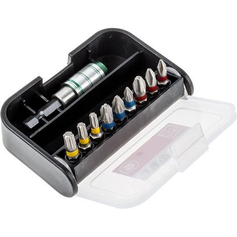 Jeu d'embouts de vissage RS PRO x 10 pièces ( Prix pour 1 ) (1/2)