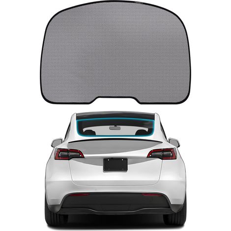 Sonnenschutz Rückseite für Tesla Model Y, Sonnenschutz, UV-Schutz, kindgerecht, faltbar (1/5)