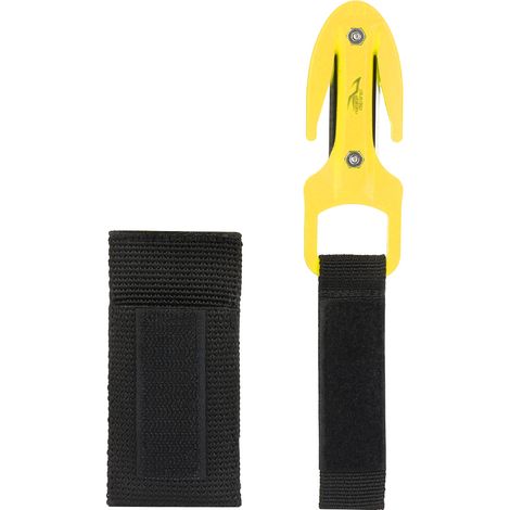 Couteau de plongée ABS KEEP DIVING, lame tranchante pour équipement de plongée, couleur or, outil de coupe sécurisé (1/5)