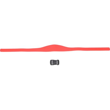 Guide de Coupe de Cheveux en Silicone - Modèle Courbé Respirant pour Hommes et Garçons, Rouge (1/5)