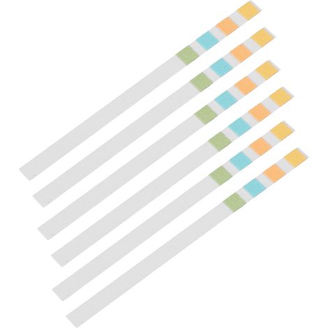 100 bandelettes de test pH - Résultat rapide et précis - Bandelettes réactives pH portables pour tester la salive, l'urine et les liquides (1/5)
