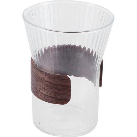 Verre à Whisky Vintage 250ml Transparent pour Thé et Boissons, Idéal pour Fêtes à la Maison et Fournitures de Réception (1/5)