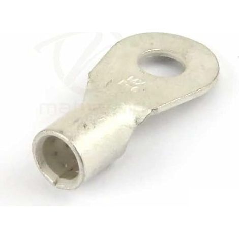 Cosse à sertir. Ø 6,3 mm. Longueur 10 mm (1/4)