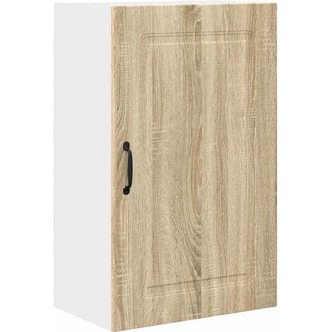 Meuble mural de cuisine,Armoire de cuisine avec porte Chêne Sonoma 50 x 31 x 80 cm CFW71012 (1/5)