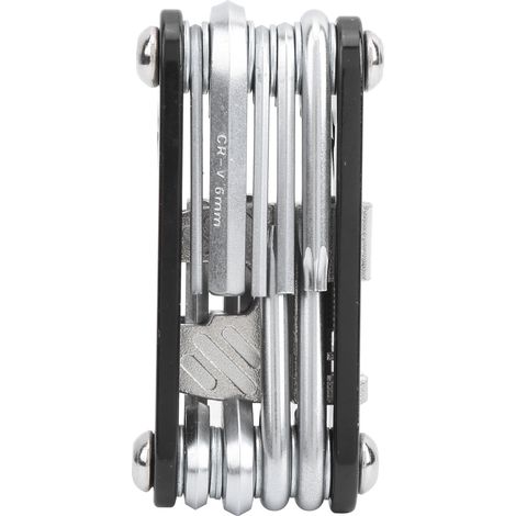 Kit de réparation de vélo 10 en 1 comprenant clé, tournevis et dérive-chaîne (1/5)