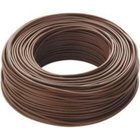 Cavo fg17 450/750v 1x4 marrone 100 metri- fg17-4ma/b100