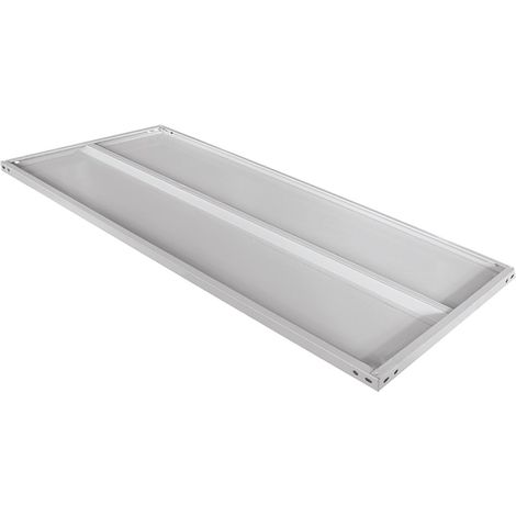 Ripiano unificato rinforzato Prometal 50x70 cm per scaffale versione a bullone colore grigio