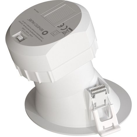 Spot Led Encastré Asymétrique Pulcom R 8W 38° Beneito & Faure, Blanc Mat, Intérieur, Sélecteur Température De Couleur 2700K / 3200K / 4000K (1/4)