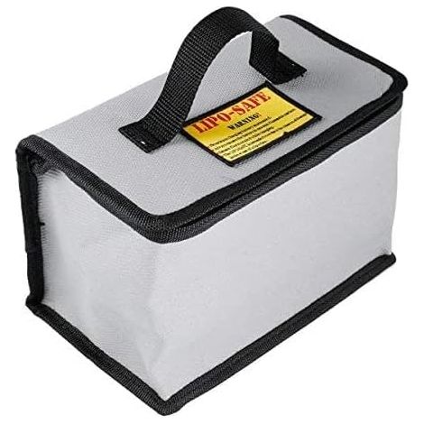 Ignifuge Anti-déflagrant Lipo Batterie Sac sécuritaire Lipo Batterie Garde sécuritaire Protection Sac pour accu LiPo de Charge (Meisure 215 x 155 x 115)