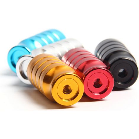 Support de fixation rapide pour phare vélo, adaptateur pour moyeu avant, montage sur axe rapide (Noir)