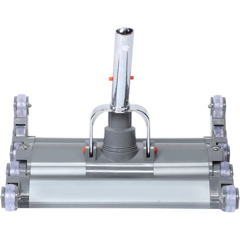 Aspirateur de piscine en alliage d'aluminium de 14 pouces avec tête d'aspiration des saletés - Équipement de nettoyage de piscine