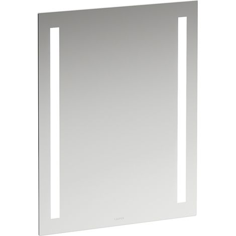 LAUFEN LANI espejo, dos luces integradas verticalmente, (1/3)