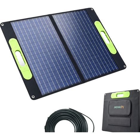 Pannello solare, design pieghevole, alta efficienza, 1 pezzo pieghevole da 60 W (1/2)