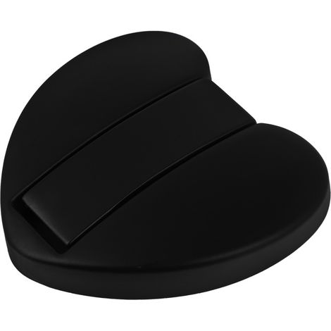Ganci da parete pieghevoli in alluminio nero, adatti per appendere asciugamani e vestiti.