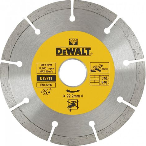 DEWALT Diamanttrennscheibe Eco1 Universal 125 mm DT3711-QZ