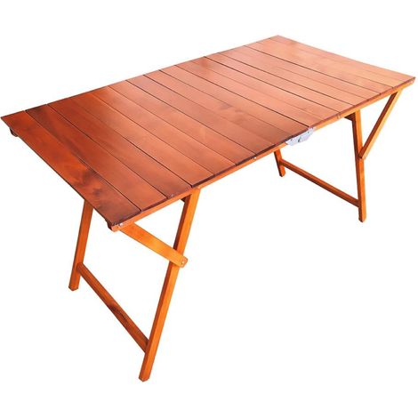 Tavolo richiudibile in legno pic nic LAURA 70x140 cm CILIEGIO
