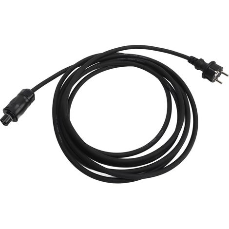 Câble d'alimentation secteur de 5 m aux normes européennes, câble d'onduleur 230 V pour le raccordement CA d'une prise Schuko pour micro-onduleurs. (1/5)