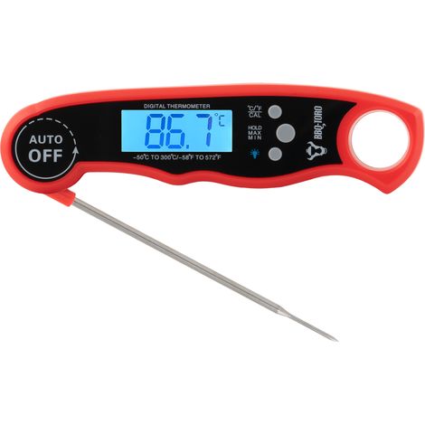 Thermomètre à barbecue BBQ-Toro avec écran LCD  thermomètre à viande numérique -50 °C à 300 °C (1/5)