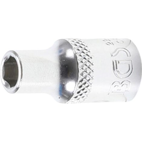 BGS Douille pour clé, six pans 6,3 mm (1/4") 5 mm