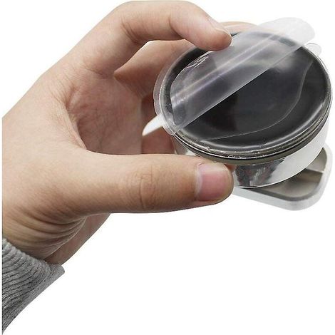 4 ventouses poignées adhésives pour porte coulissante verre frigo placard abattant WC salle de bain (1/4)