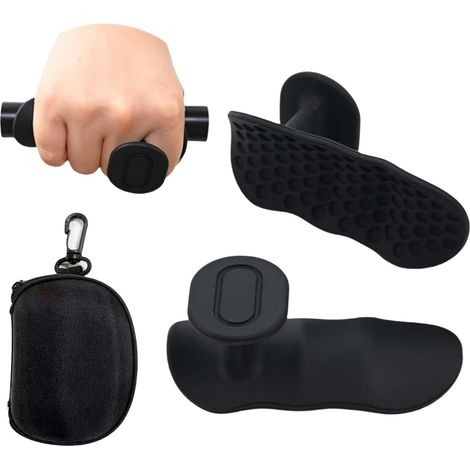 Gants de sport sans doigts antidérapants pour musculation, gants d'entraînement avec croix sur la paume, homme femme (1/3)
