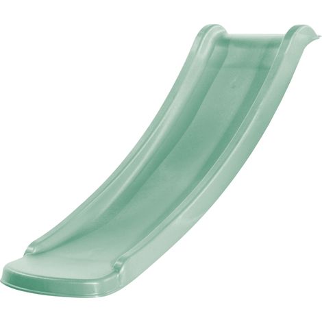 Axi Sky120 Toboggan Vert Pastel - 118 Cm Élément Complémentaire Pour Aire De Jeux / Maison De Jeu Enfant Toboggan Pour Hauteur De Estrade 60 Cm