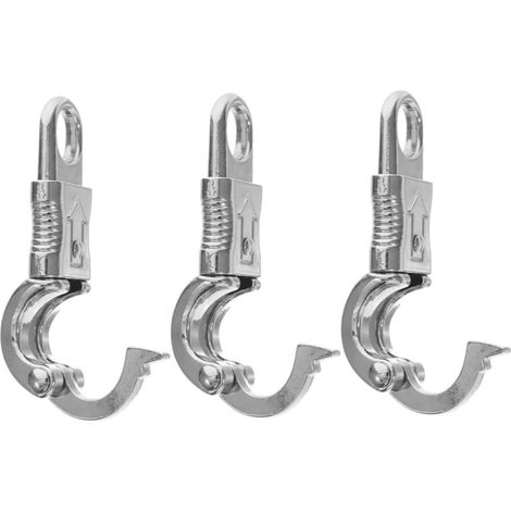 Stainless Steel Lifting Eye Bolts Black Metal Ring Nuts