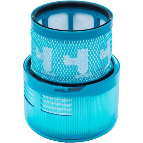 Filtre arrière lavable et réutilisable pour aspirateur Dyson G5 Detect Fluffy (1/4)
