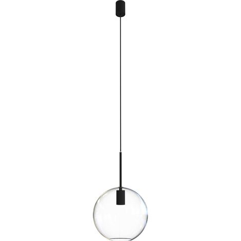 Suspension Nowodvorski Sphere Ø25 verre noir E27 40W (1/5)