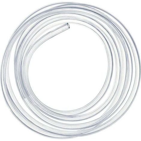 Tuyau Transparent de Pression 3 mètres, 10 × 12mm Tuyauterie Flexible Tube de PVC (1/4)