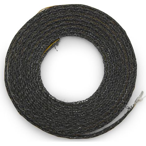 Joint de vitrage A pour poêles à cheminée P50-8 de Justus - joint plat - pièce de rechange aux dimensions parfaitement adaptées