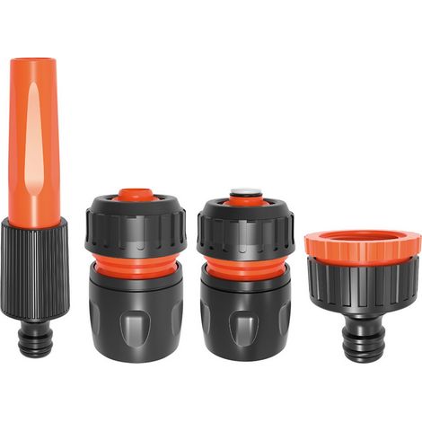 1PZ LANCIA E RACCORDI RAPIDI IN SET CON ADATTATORE 3/4 - 1/2