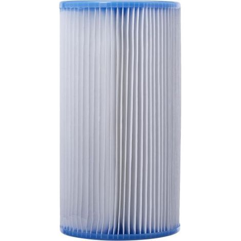 Cartouches filtrantes Intex type A (lot de 6), filtre de rechange pour piscines hors sol, 90 x 78 x 28 mm, compatibles avec les pompes de filtration 28635EG, 28633EG et 28671EG. (1/3)